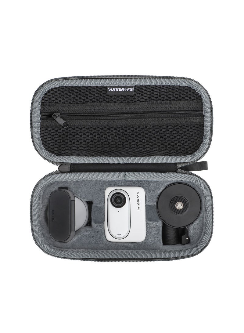 Protective Case for Insta360 GO 3S, EVA Portable Case, Shock Resistant  Shockproof + Compartmentalised Storage - Image 2