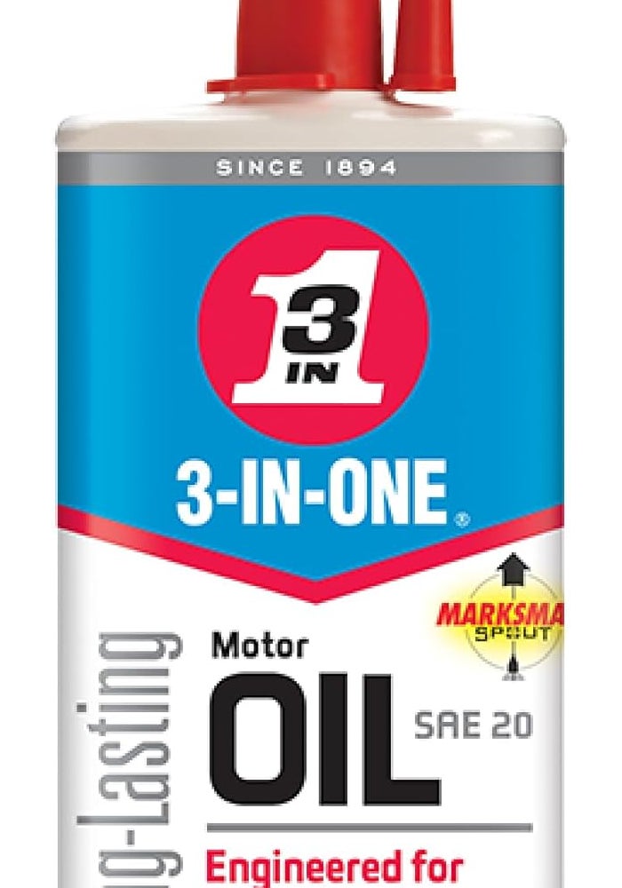 3 in one 3-IN-ONE Motor Oil SAE 20 - Long-Lasting Lubrication for Electric Motors, 3 oz - Image 1