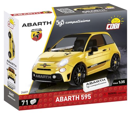 COBI Abarth 595 Vehicle Building Set 71 Pieces - Image 5