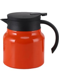 Y&D Thermal Coffee Carafe, 34Oz / 1L Double Wall Vacuum Coffee Carafe with Removable Tea Infuser Stainless Steel Thermal Tea Pot Beverage Dispenser for Coffee Milk  - Image 1
