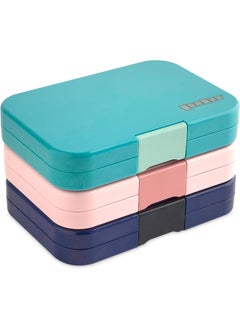 Yumbox YUMBOX TAPAS Large Size 4 Compartment Leakproof Bento Lunch Box for Kids, Teens and Adults (Portofino Blue)  - Image 5