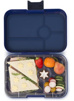 Yumbox YUMBOX TAPAS Large Size 4 Compartment Leakproof Bento Lunch Box for Kids, Teens and Adults (Portofino Blue)  - Image 1