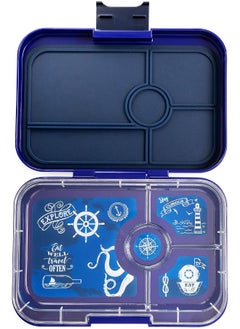 Yumbox YUMBOX TAPAS Large Size 4 Compartment Leakproof Bento Lunch Box for Kids, Teens and Adults (Portofino Blue)  - Image 2