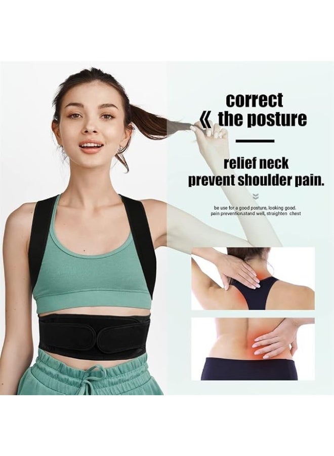 Back Posture Corrector Brace for Men, Women & Youth, Adjustable Breathable Upper and Lower Back Support, Shoulder Alignment Trainer for Daily Comfort, XX-Large - Image 5