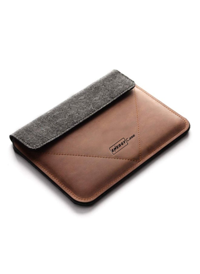 Energy case Energy Case Lightweight Sleeve Laptop Bag for HP Pavilion Lenovo Legion Dell Acer Apple Notebook (15.6In) (Brown)  - Image 3