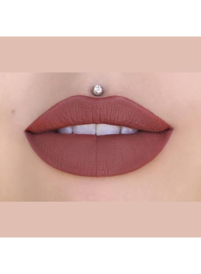 Jeffree Star Cosmetics Velour Liquid Lipstick 5.6 ml - Gemini | Bold, Matte Liquid Lipstick with a Lightweight, Smudge-Proof Formula for Long-Lasting Wear & Comfortable All-Day Glam - Image 3