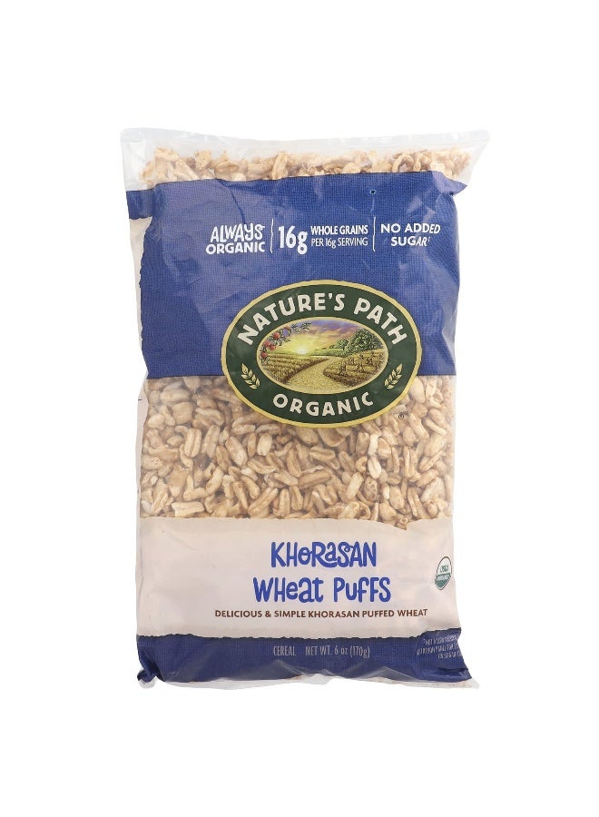 Nature's path Nature's Path, Organic Khorasan Wheat Puffs Cereal, 6 oz (170 g) - Image 1