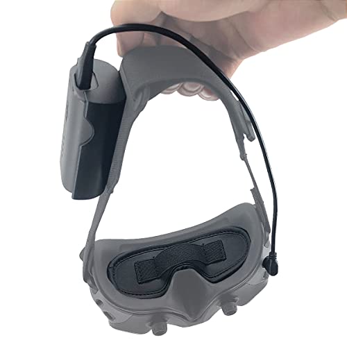 JCHPINE Goggles 2 Battery Bracket Holder and Power Cable for DJI Avata Battery Recharging Wire/Clip, Protective Cover Mat for DJI Avata Combo Goggles 2 Lens Protector Accessories - Image 5