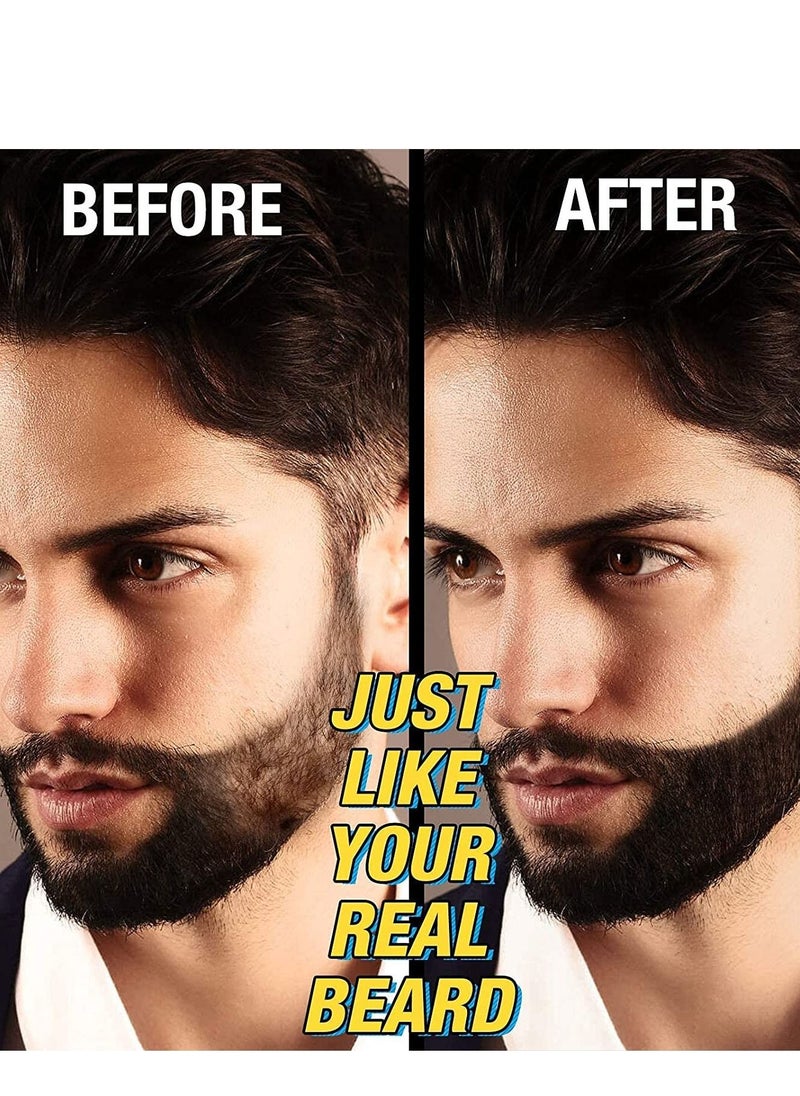Beard Pencil Filler Water Proof Long Lasting Coverage and Natural Finish for Beard, Moustache and Eyebrows