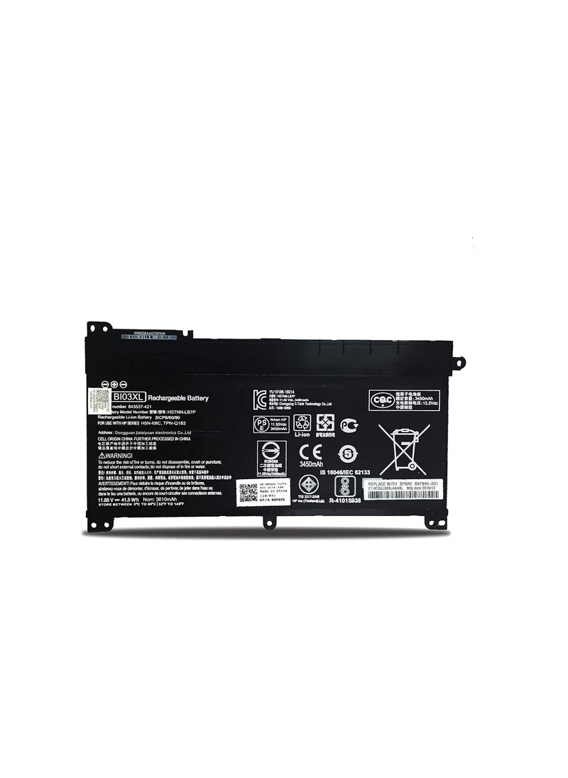 CSF BI03XL ON03XL  Laptop Battery  - Image 2