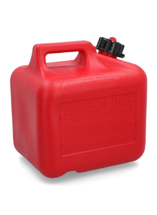 Midwest - Quick-Flow Portable Ergonomic Gasoline Gas Can with FlameShield Safety System Red 2 Gal 2310 - Image 1