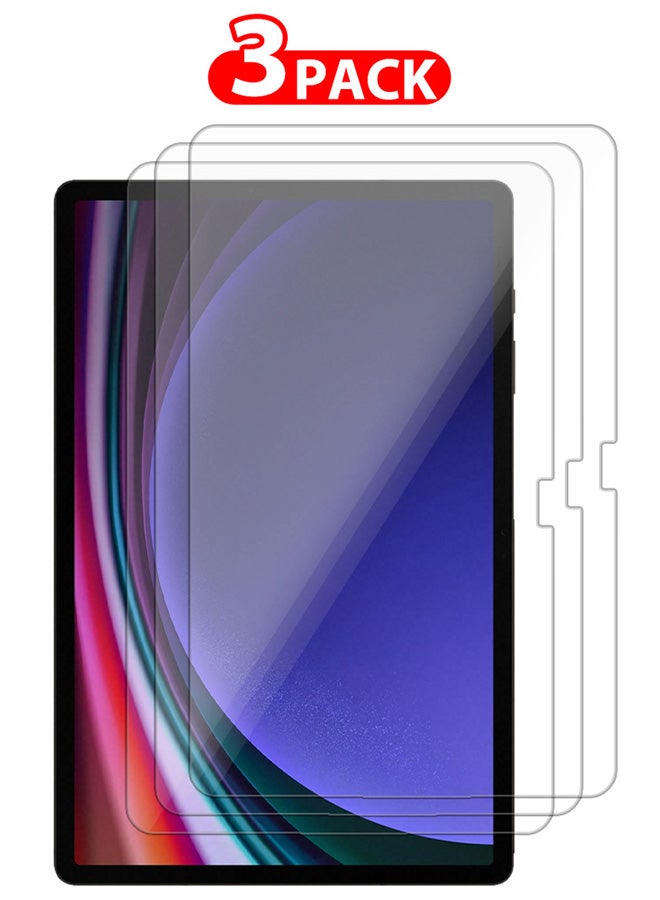 CATANES 3 Packs For Samsung Galaxy Tab S9 Plus Tablet Screen Protector Anti-Glare 9H Hardness Tempered Glass Scratch Resistant HD Display Screen Protector  - Image 1