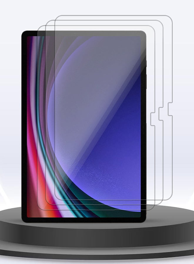 CATANES 3 Packs For Samsung Galaxy Tab S9 Plus Tablet Screen Protector Anti-Glare 9H Hardness Tempered Glass Scratch Resistant HD Display Screen Protector  - Image 3