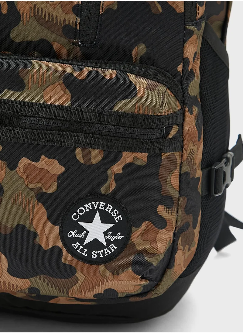 CONVERSE Straight Edge Printed Backpack