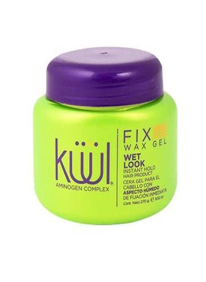 Fantasy Nails Küül Fix Me Urban Wax 9.52oz Wet look green jar, 3.5 Fl Oz, 1 Count