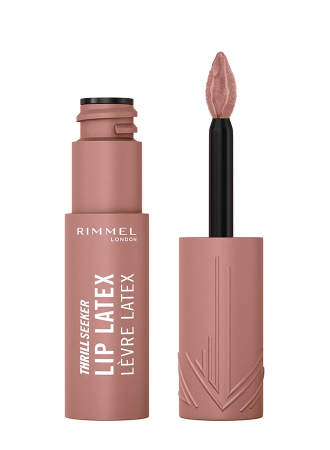 RIMMEL LONDON Rimmel Thrill Seeker Lip Latex Liquid Lipstick - Mindful, 6ml - Image 1