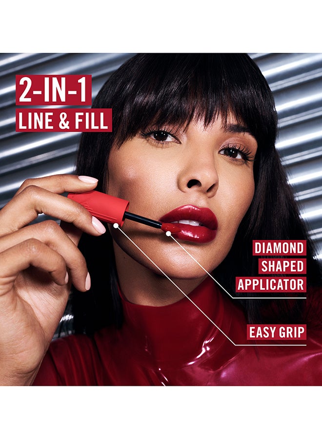 RIMMEL LONDON Rimmel Thrill Seeker Lip Latex Liquid Lipstick - Mindful, 6ml - Image 3