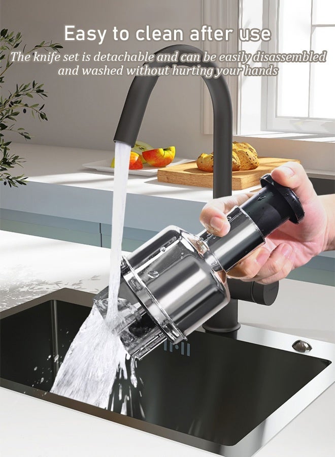 Kitchen tools creative gadgets hand-pressed vegetable cutter garlic crusher garlic mincer chopper pat knife garlic press - Image 2