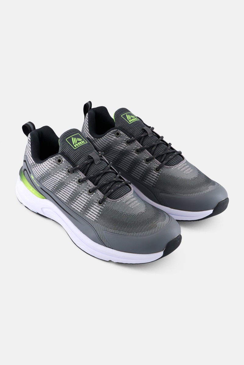 RBX أحذية خارجية للرجال مزودة بأربطة، رمادي - Image 1