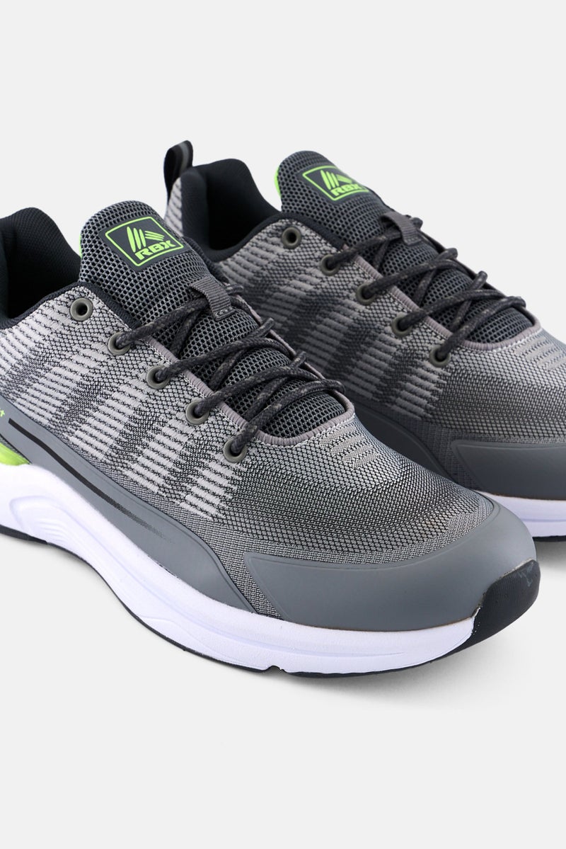 RBX أحذية خارجية للرجال مزودة بأربطة، رمادي - Image 3