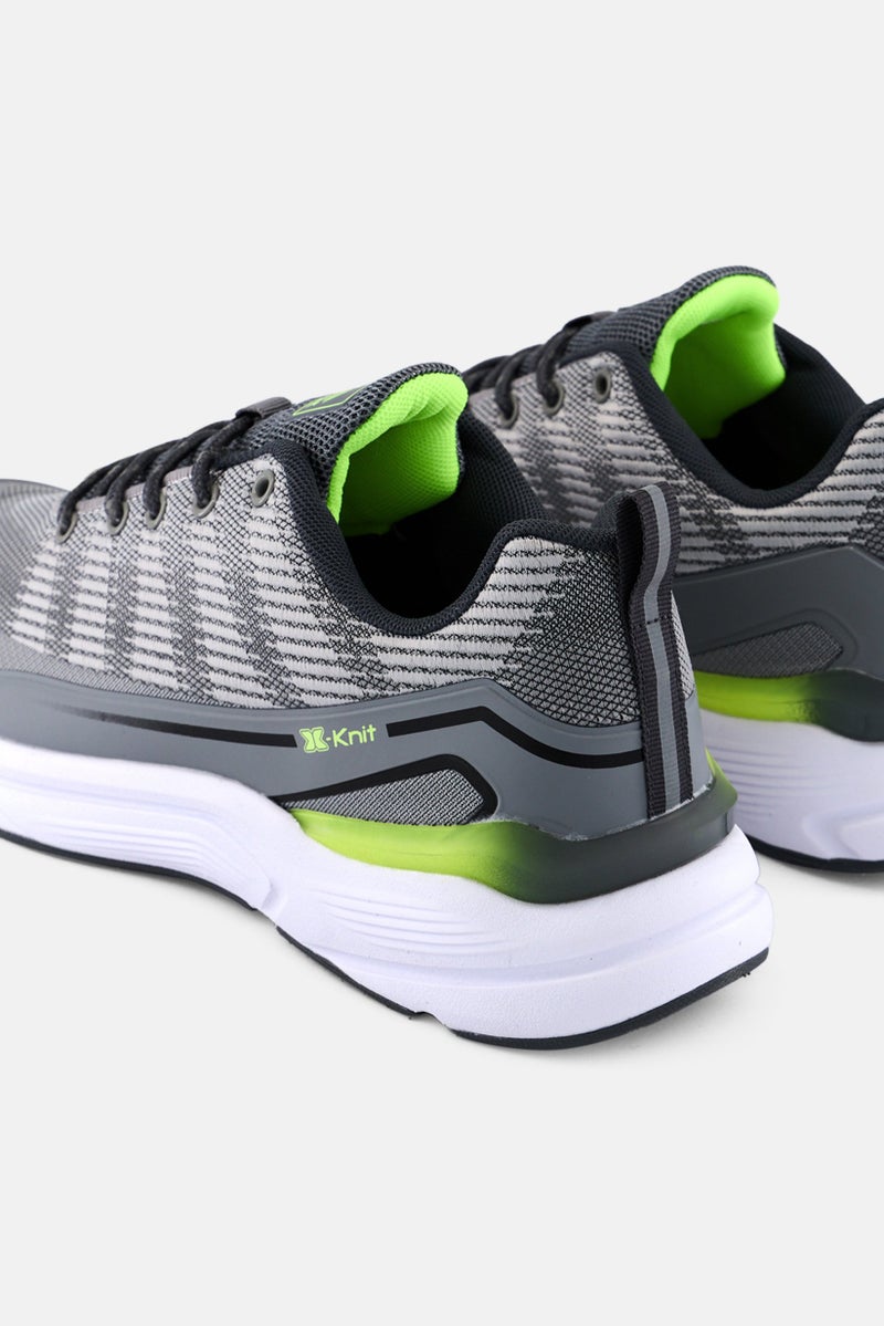 RBX أحذية خارجية للرجال مزودة بأربطة، رمادي - Image 2