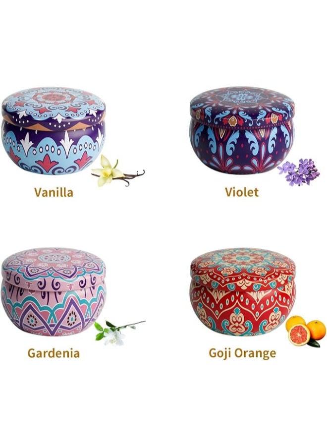 Scented Candles Gift Set, 4 Pack - Image 4