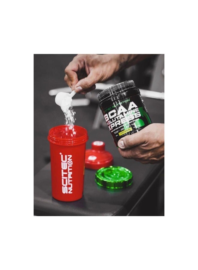 SCITEC NUTRITION مكمل غذائي من الأحماض الأمينية BCAA + جلوتامين إكسبريس بنكهة البطيخ 300 جرام - Image 3