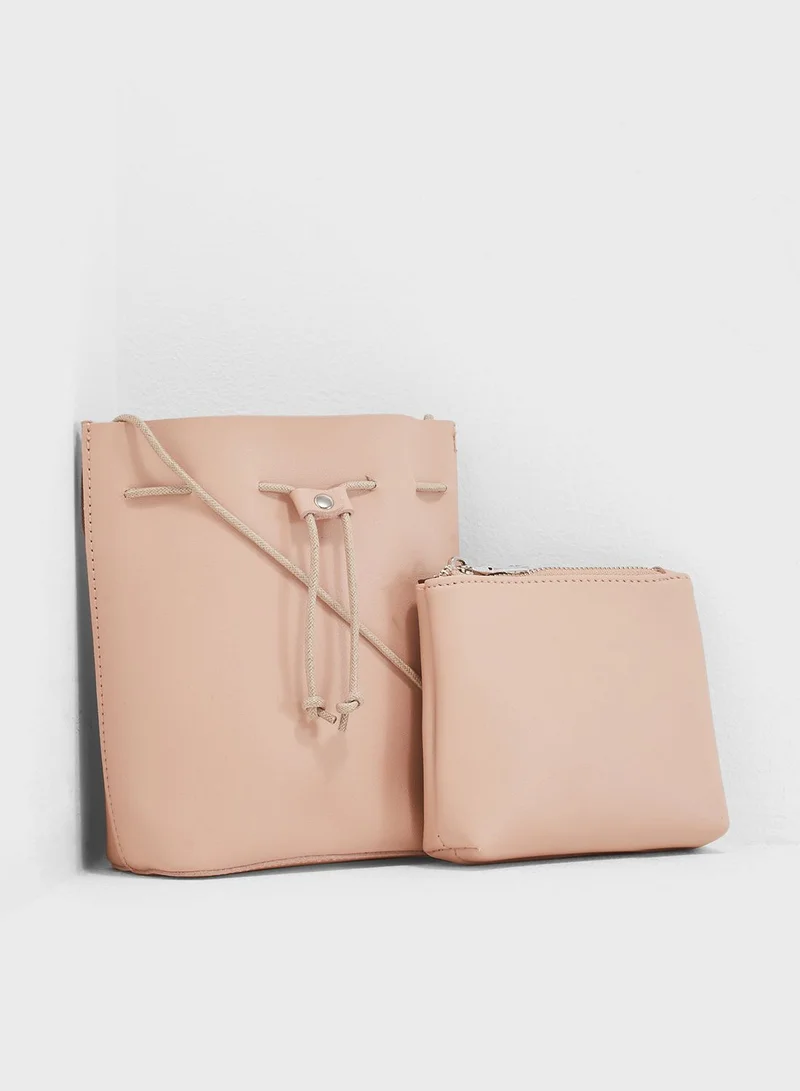 ELLA Draw String Hobo