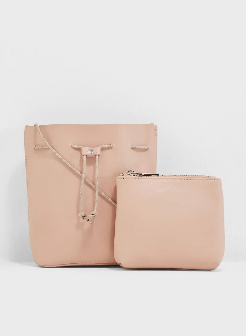ELLA Draw String Hobo