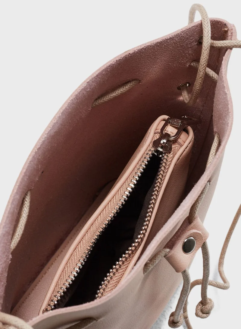 ELLA Draw String Hobo