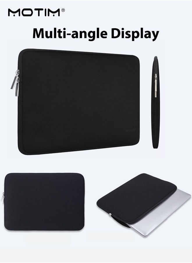 Motim - Laptop Sleeve Case with Small Pouch 16 inch for MacBook Pro M4/M3/M2/M1 Pro/Max A3403 A3186 A2991 A2780 A2485 A2141 15-15.6 inch Notebook Computer, Shockproof & Waterproof Laptop Case Computer Bag - Image 1