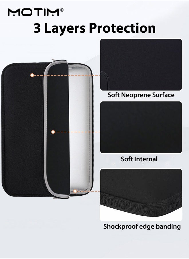 Motim - Laptop Sleeve Case with Small Pouch 16 inch for MacBook Pro M4/M3/M2/M1 Pro/Max A3403 A3186 A2991 A2780 A2485 A2141 15-15.6 inch Notebook Computer, Shockproof & Waterproof Laptop Case Computer Bag - Image 1