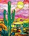 Springbok Desert Glow 500 Piece Jigsaw Puzzle for Adults Stained Glass Cactus Unique Cut Pieces Made in USA - Image 2