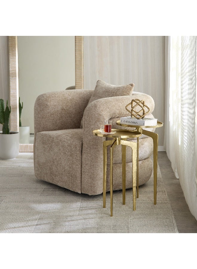 Home Box طاولة بلاتو المتداخلة - مجموعة من 2 - Image 4