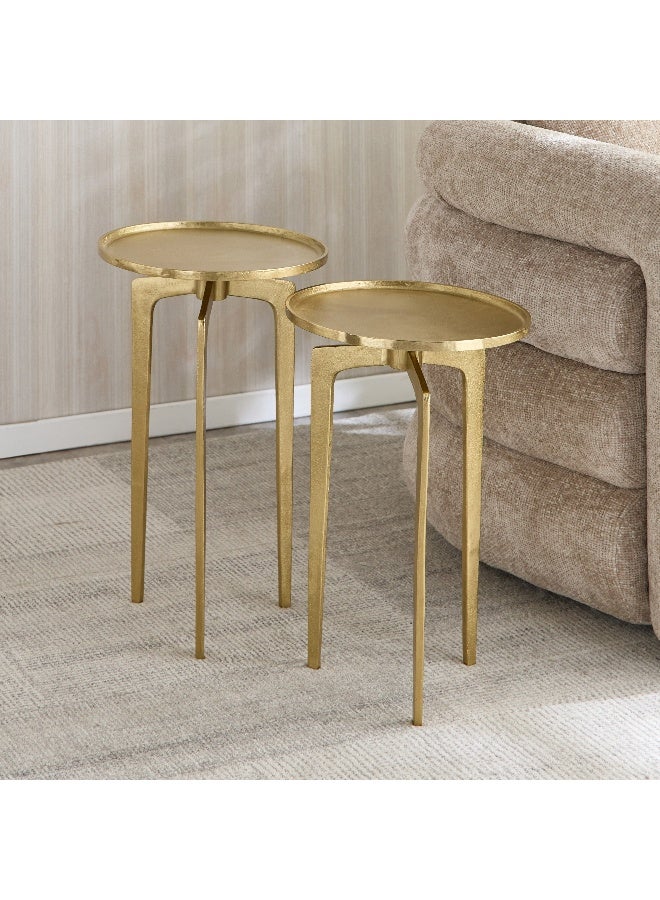 Home Box طاولة بلاتو المتداخلة - مجموعة من 2 - Image 2