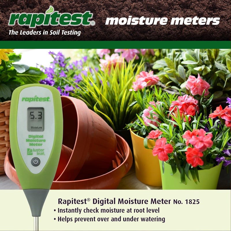 Luster Leaf Rapitest Digital Moisture Meter for Soil Testing - Image 4