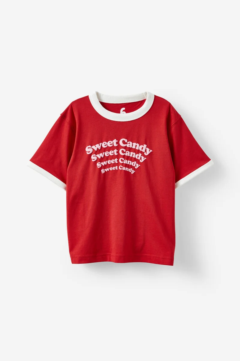 كوتون اون Essential Short Sleeve Graphic Tee