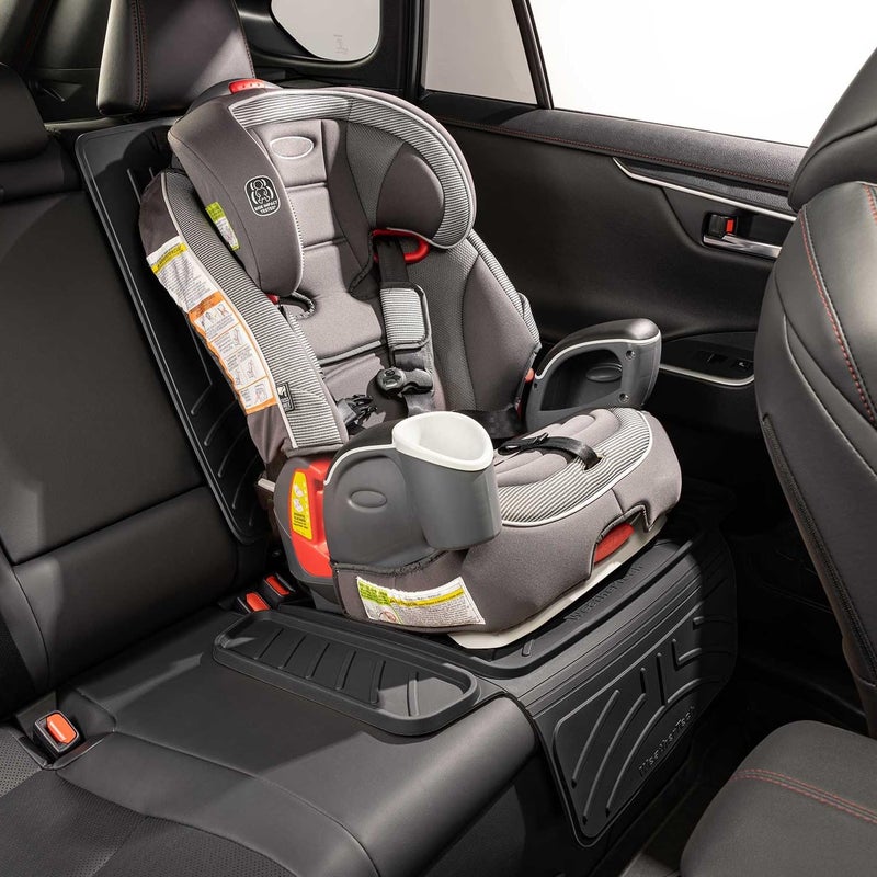 WeatherTech Child Car Seat Protector with Back Black - Image 5
