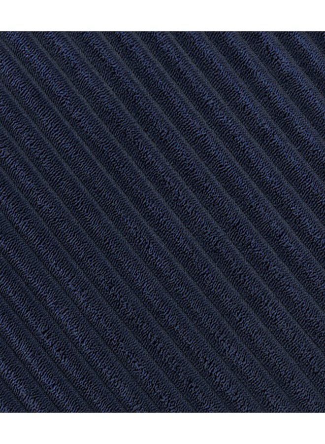 Fancy Homi أغطية وسائد مزخرفة فاخرة هومي 2 عبوة باللون الأزرق الداكن 18x18 بوصة لغرفة المعيشة والأريكة والسرير، ديكور منزلي ريفي بوهيمي، غلاف وسادة مربع ناعم من قماش الكوردuroy بتصميم رقعة قماشية 45x45 سم - Image 5