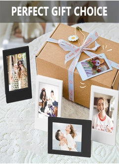 Mini Picture Frame for Instax Mini 12/11/9/8/7+/EVO 3'' Film-Classic Polaroid 2x3 Mini Instant Film Photo Frame for Desktop Tabletop 10 Pack