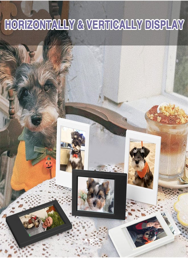 KASTWAVE - Mini Picture Frame for Instax Mini 12/11/9/8/7+/EVO 3'' Film-Classic Polaroid 2x3 Mini Instant Film Photo Frame for Desktop Tabletop 10 Pack - Image 1