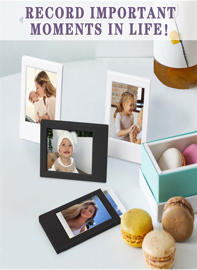 KASTWAVE - Mini Picture Frame for Instax Mini 12/11/9/8/7+/EVO 3'' Film-Classic Polaroid 2x3 Mini Instant Film Photo Frame for Desktop Tabletop 10 Pack - Image 1