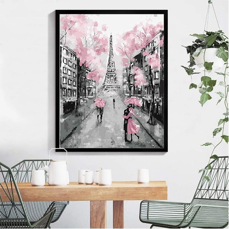 BPA Parisian Pink Dreams Paint by Numbers Kit - Image 2