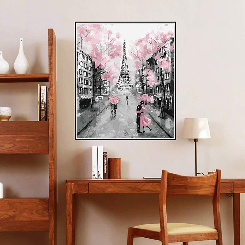 BPA Parisian Pink Dreams Paint by Numbers Kit - Image 3