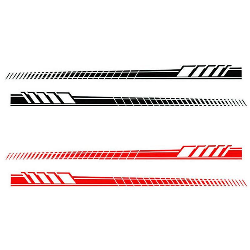 Car Auto Body Stickers Long Stripe Side Skirt Decoration Vinyl Decals - Image 5