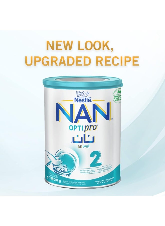 Nestle Nestlé NAN Optipro Stage 2 – 1800 g - Image 4
