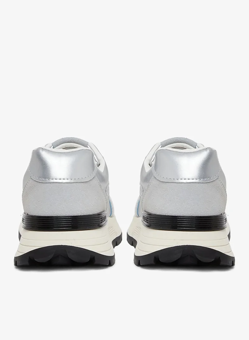 Styli Active  Classic Star Logo Lace Up Sneakers for Women | Best Price UAE