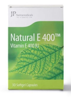 JAMJOOM PHARMA JP Natural Vitamin E 400 IU - 30 Capsules  - Image 2