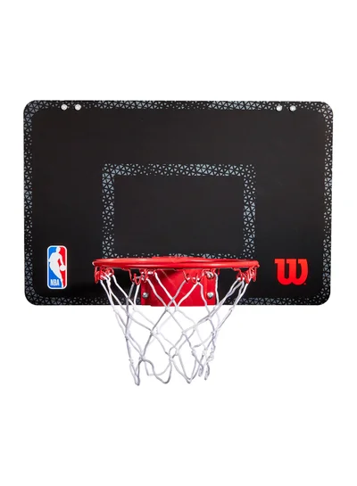 Wilson NBA Team Forge Pro Mini Hoop - Size Mini 18 x 11" - Black