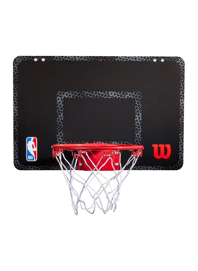 Wilson NBA Team Forge Pro Mini Hoop - Size Mini 18 x 11" - Black  - Image 1
